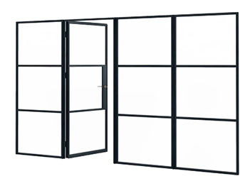 hinged doors